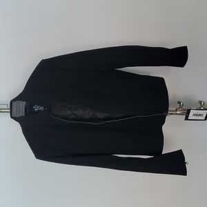 Mens black James Bond Spectre leather jacket 38